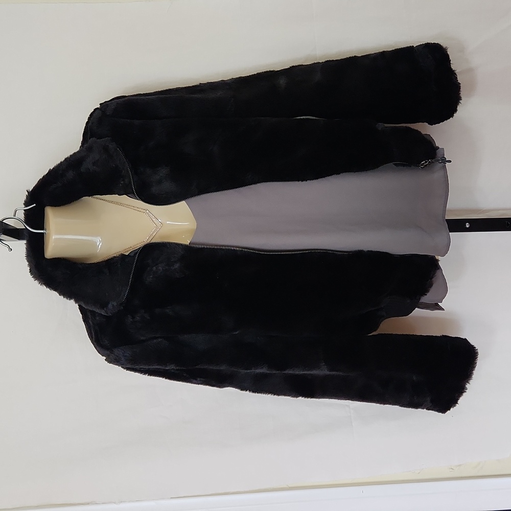 Vintage 2000s Authentic JLo Jennifer Lopez Black Bomber Jacket, Medium